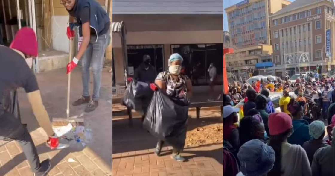 Protest, clean up, TikTok, Facebook, #ImStaying Protest, clean up, TikTok, Facebook, #ImStaying