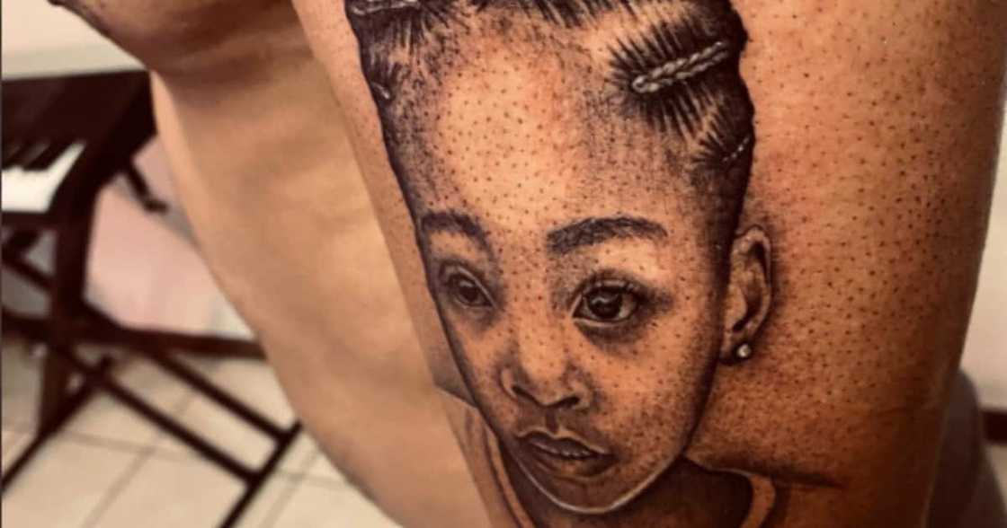 “Daddy’s Little Girl”: Man Gets Amazing Tattoo of His Daughters Face, SA in Love