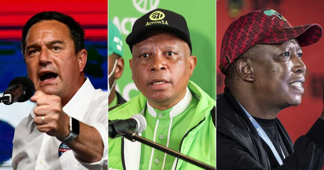 John Steenhuisen, DA, EFF, ActionSA, Mayoral Elections, Johannesburg, Ekurhuleni, Herman Mashaba, Julius Malema John Steenhuisen, DA, EFF, ActionSA, Mayoral Elections, Johannesburg, Ekurhuleni, Herman Mashaba, Julius Malema
