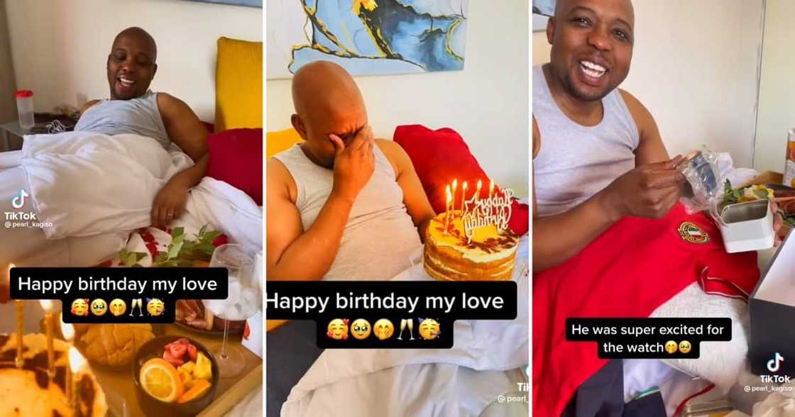 Husband gets emotional after getting surprised Husband gets emotional after getting surprised