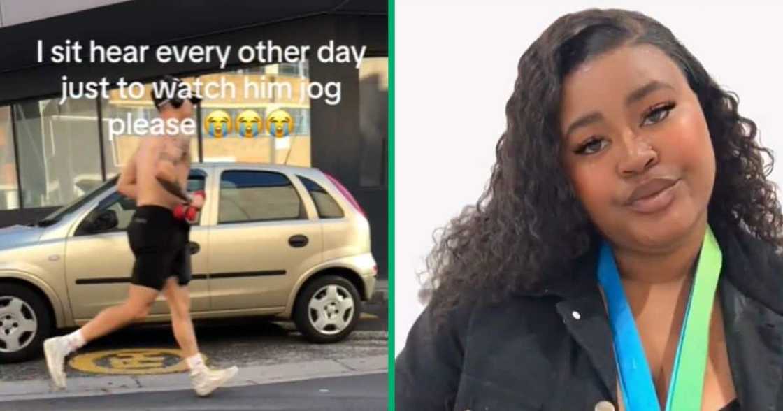 TikTok of woman singing for crush TikTok of woman singing for crush