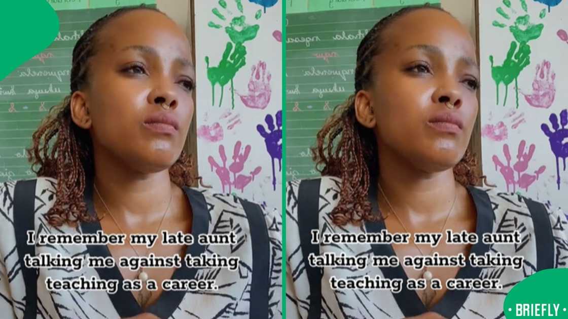 Tashia Jones appeared sad at witnessing pupils coming from disadvantaged homes