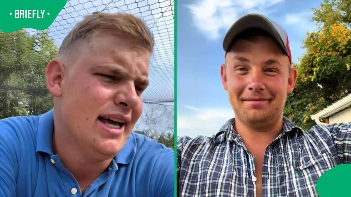 An Afrikaner farm worker was ready to return to South Africa.