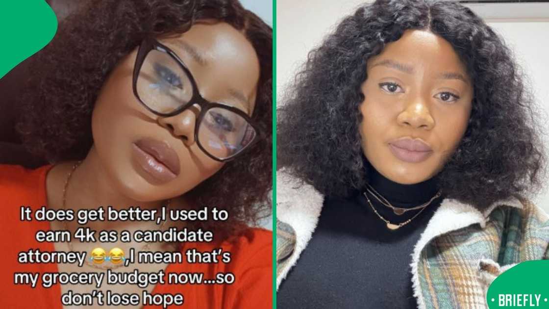 The visual on the right showed Lulu with curly hair