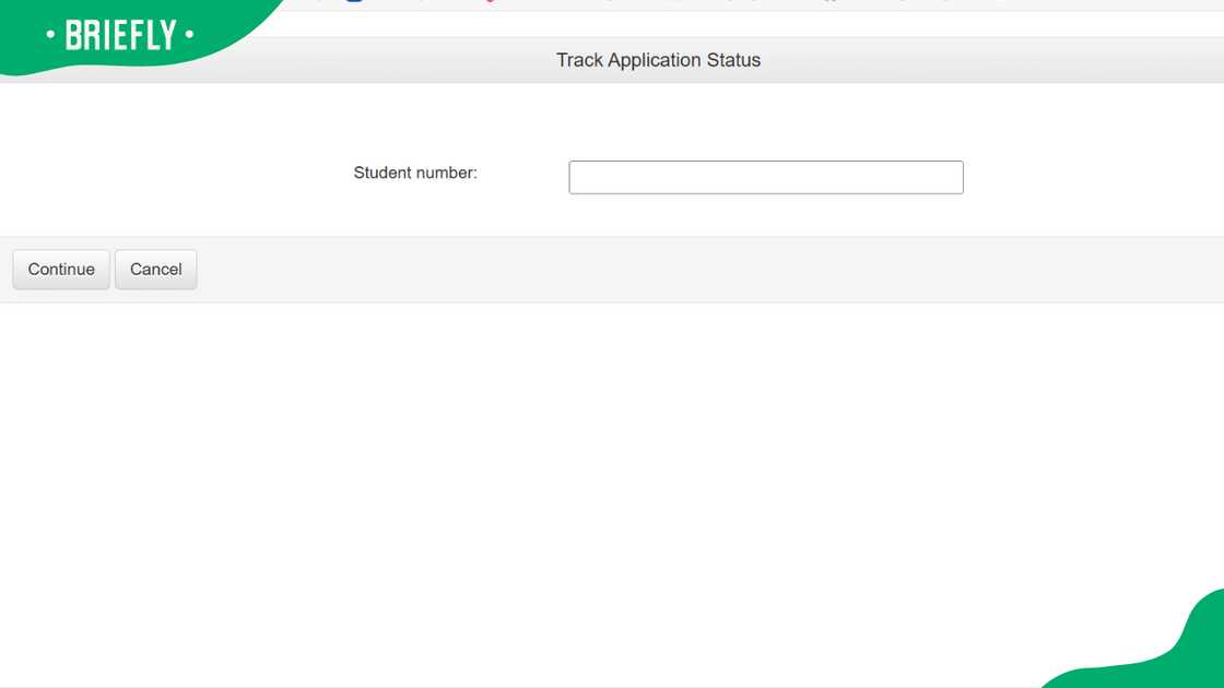 UNISA application status check