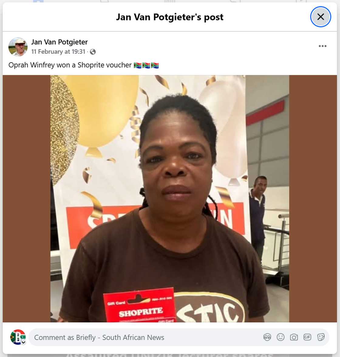 An Oprah lookalike An Oprah lookalike