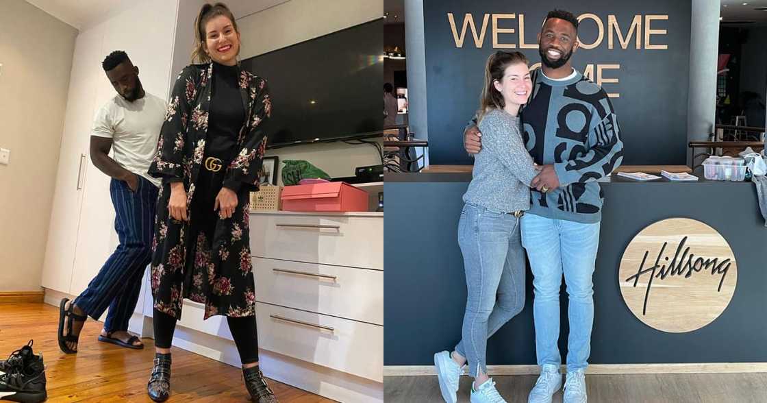 Siya and Rachel Kolisi Reunite in Cute Photo, "You, Me, and Your Sandals" Siya and Rachel Kolisi Reunite in Cute Photo, "You, Me, and Your Sandals"