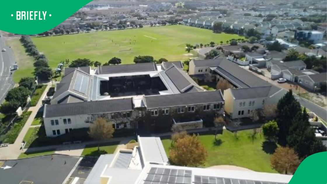 A bird's-eye view of Parklands College.
