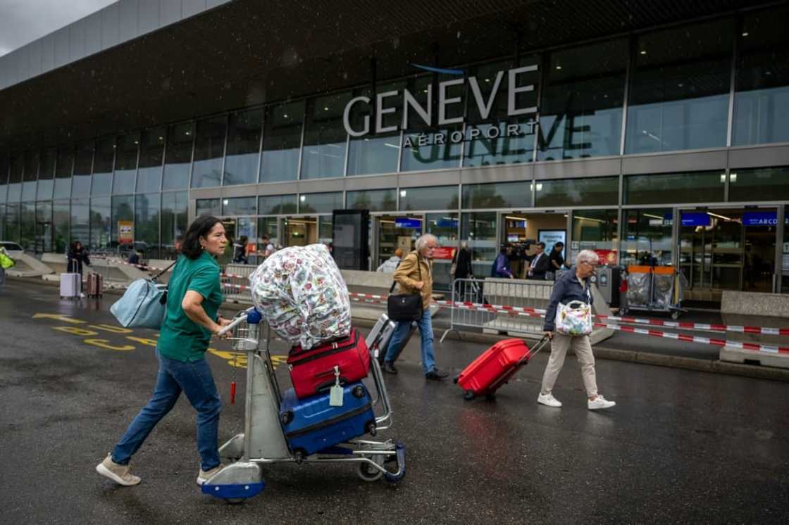 Dozens of flights were cancelled at Geneva airport on Friday due a strike by staff Dozens of flights were cancelled at Geneva airport on Friday due a strike by staff