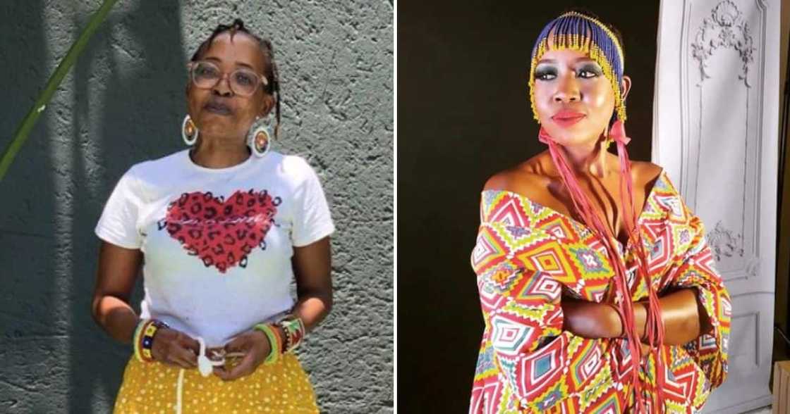 Ntsiki Mazwai on fake lashes Ntsiki Mazwai on fake lashes