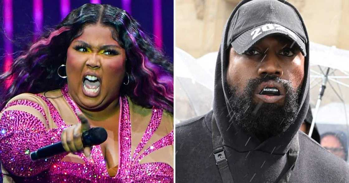 Lizzo and Kanye West Lizzo and Kanye West
