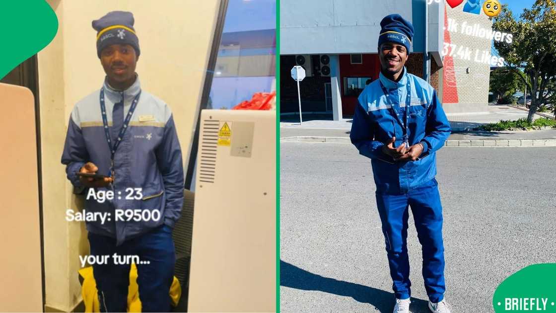 A young petrol attendant’s candid admission of his age and pay on TikTok spread quickly, leading to a wave of online responses