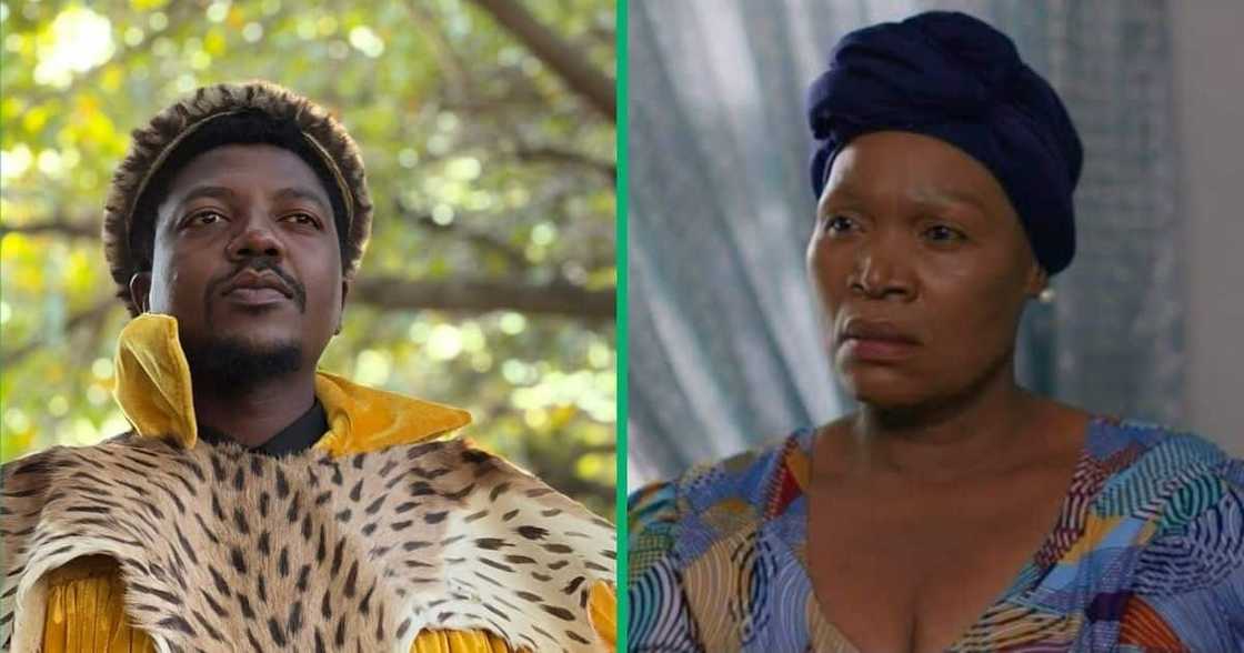 'Umkhokha: The Curse' actress Deli Malinga and former actor Nkanyiso Mchunu.