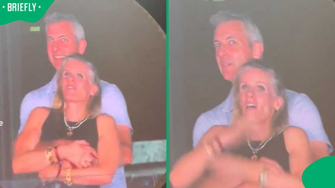 People were allegedly caught cheating at a Coldplay concert.