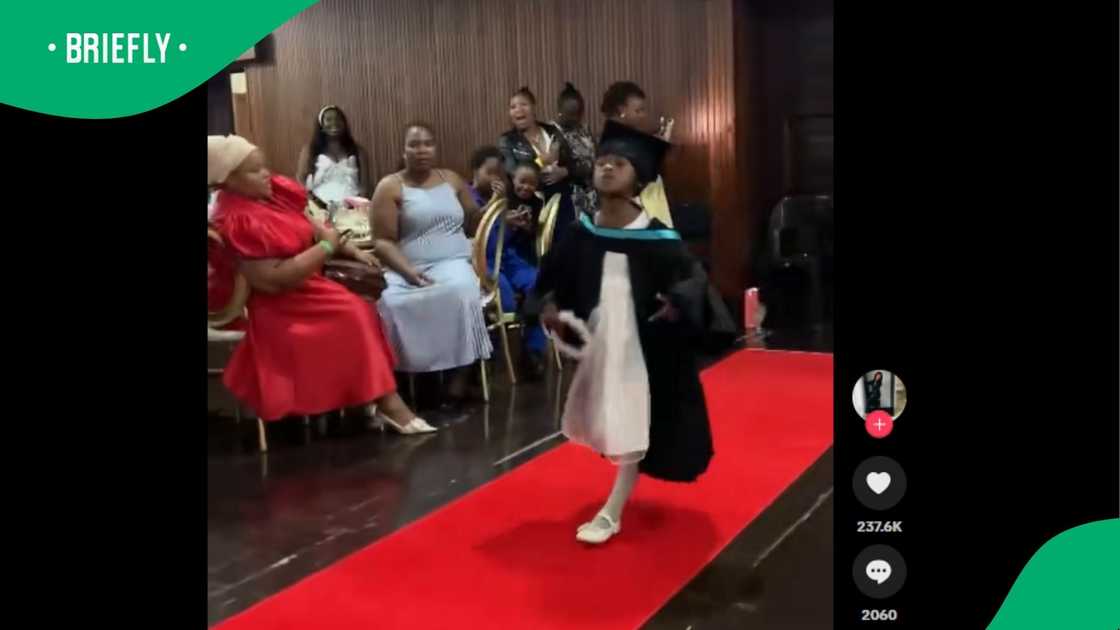 A video went viral on TikTok. A video went viral on TikTok.