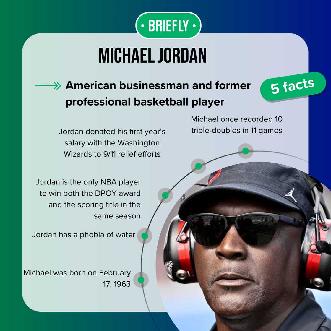 Michael Jordan at an event