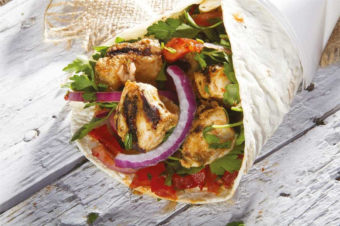 healthy chicken wrap recipes