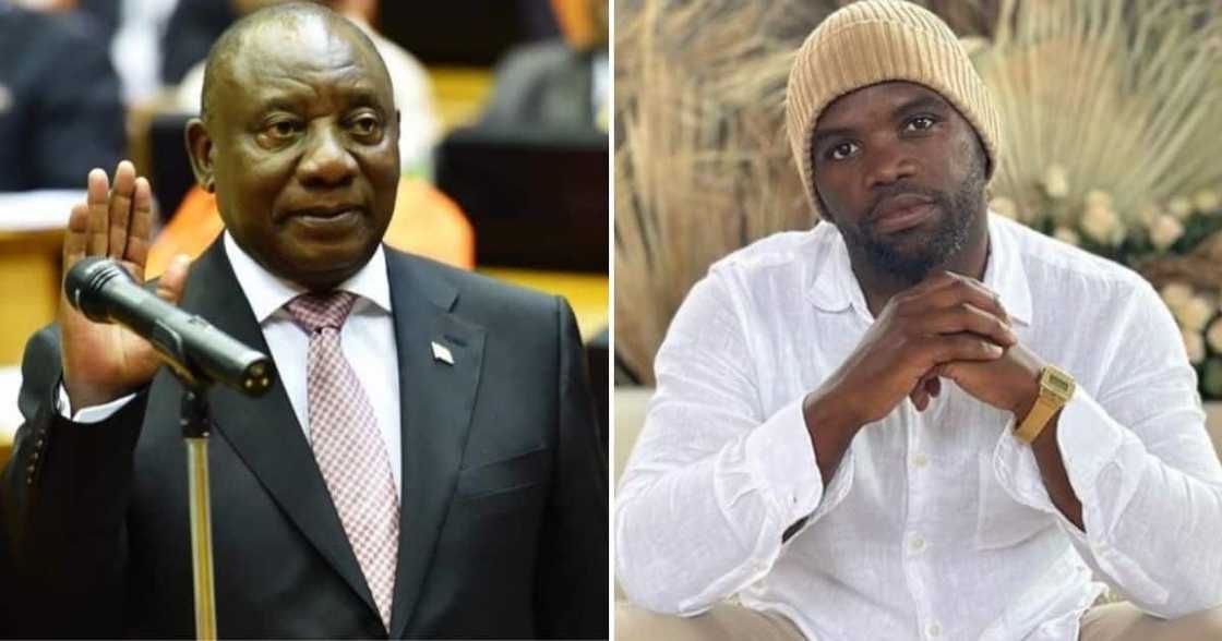 President Cyril Ramaphosa, Siv Ngesi President Cyril Ramaphosa, Siv Ngesi