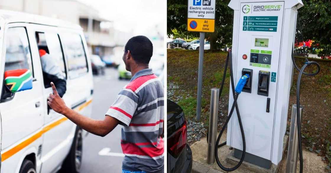 Electric minibus taxis, South Africa, transport Electric minibus taxis, South Africa, transport