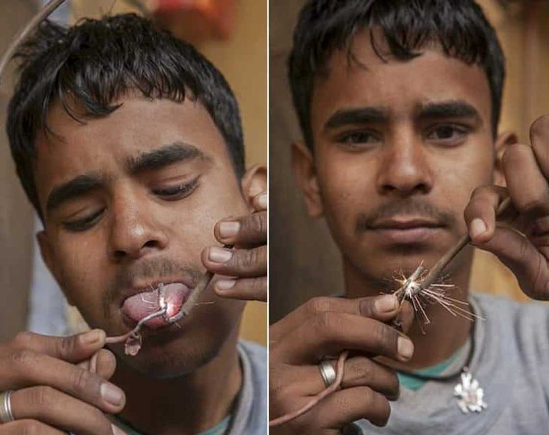 man who can touch electricity man who can touch electricity