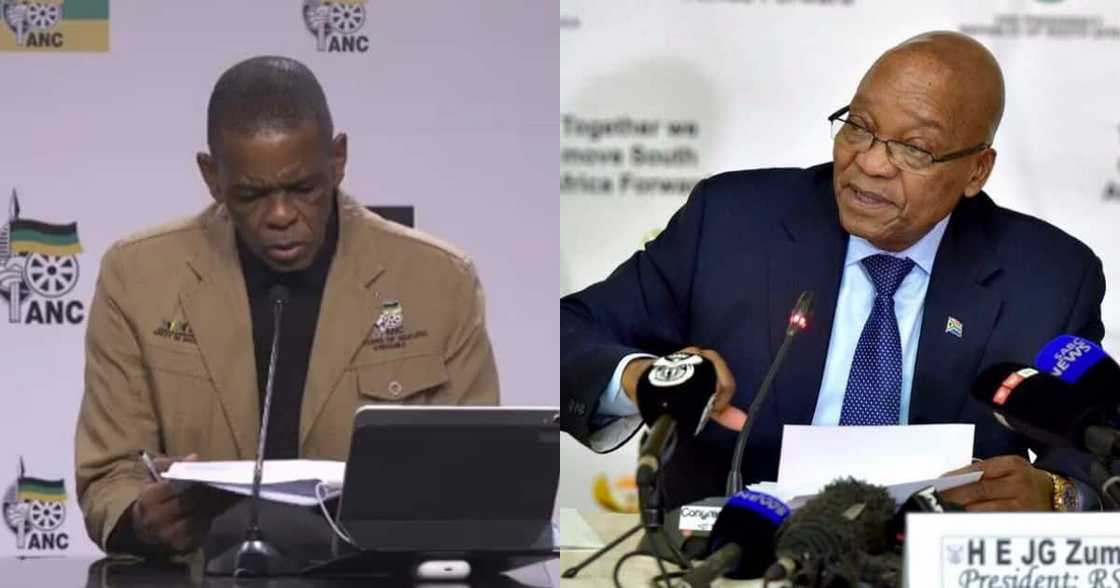 ANC Top 6 Brief Media on Meeting with Zuma Leaving More Questions Than Answers ANC Top 6 Brief Media on Meeting with Zuma Leaving More Questions Than Answers