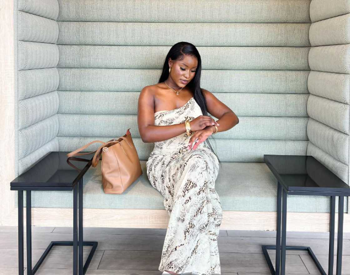 TikTok users were happy to see a local babe excited after purchasing household items TikTok users were happy to see a local babe excited after purchasing household items