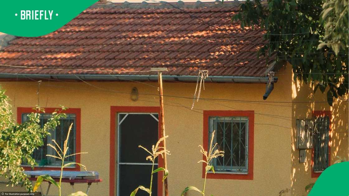 A South African homeowner told political parties to stay away A South African homeowner told political parties to stay away