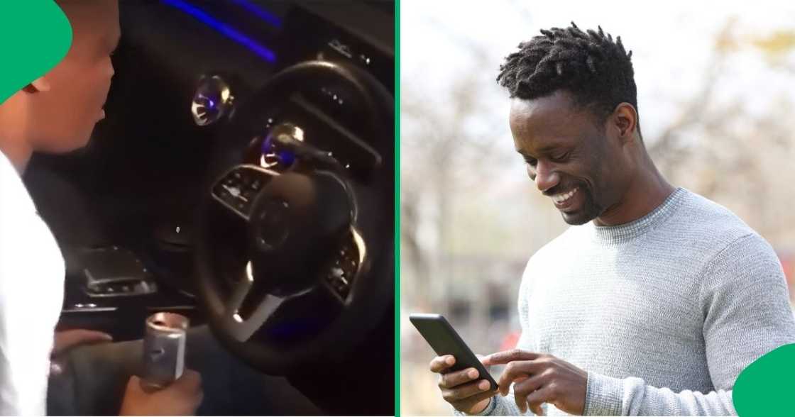 A man used artificial intelligence to determine how much fuel was left in a car. A man used artificial intelligence to determine how much fuel was left in a car.