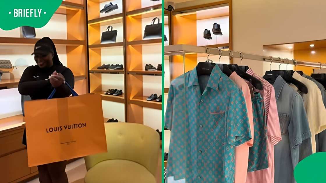 Woman's shopping spree impresses Mzansi men Woman's shopping spree impresses Mzansi men