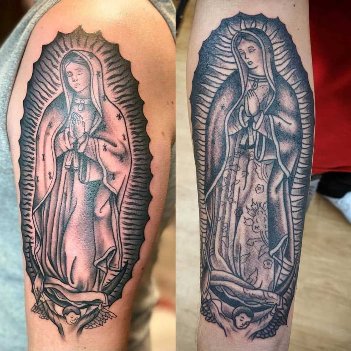 Our Lady of Guadalupe tattoo