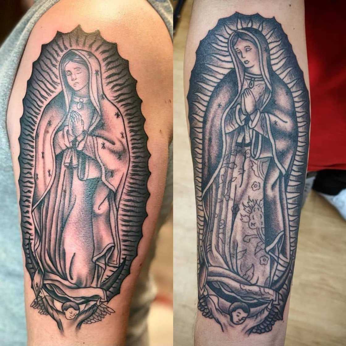 Our Lady of Guadalupe tattoo Our Lady of Guadalupe tattoo