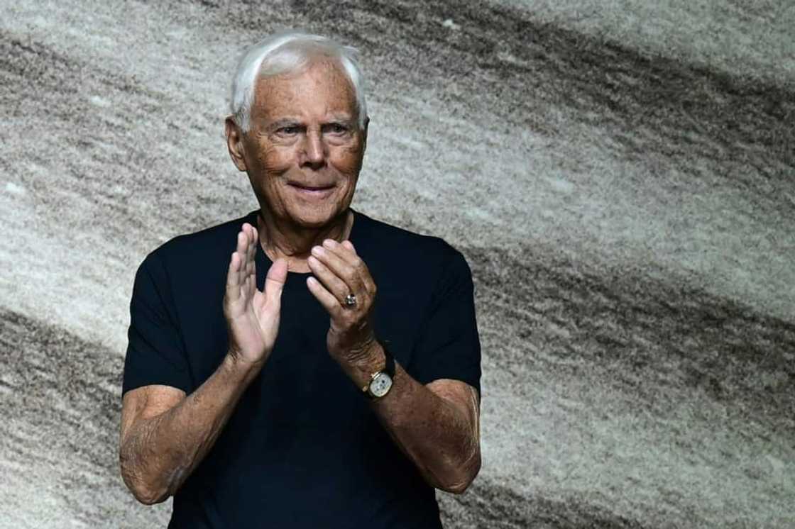 Big labels like Giorgio Armani have answered the call for live men's shows at Milan Fashion Week