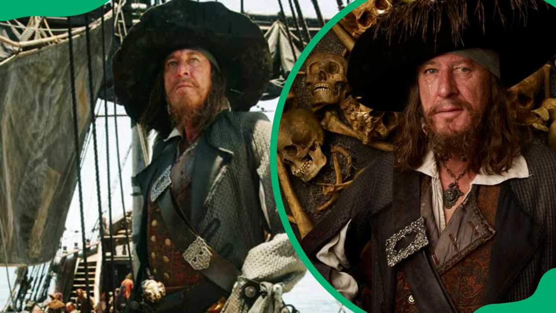 Captain Hector Barbossa from Pirates of the Caribbean