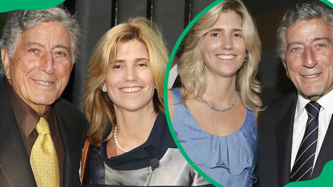 Susan Crow and Tony Bennett at an event Susan Crow and Tony Bennett at an event