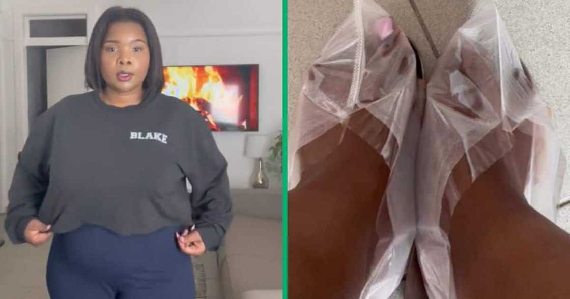 A woman has been trending on TikTok after sharing a video of her foot journey. A woman has been trending on TikTok after sharing a video of her foot journey.