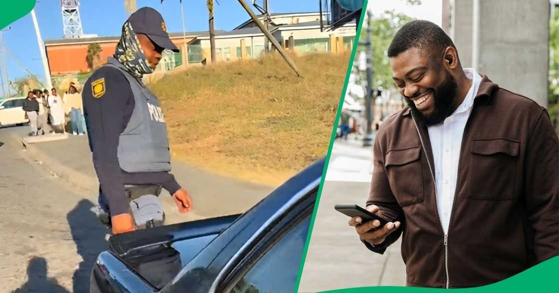 A man who drove a BMW 325is was stopped by cops after he was mistaken for a gangster. A man who drove a BMW 325is was stopped by cops after he was mistaken for a gangster.