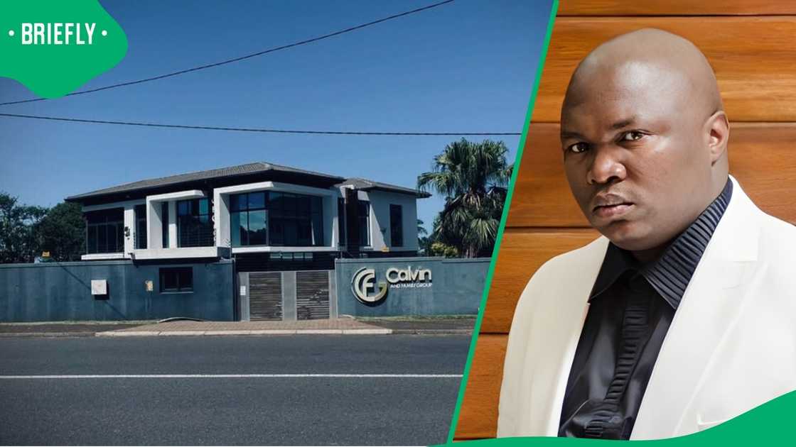 Police are raiding Calvin Mathibeli’s properties Police are raiding Calvin Mathibeli’s properties