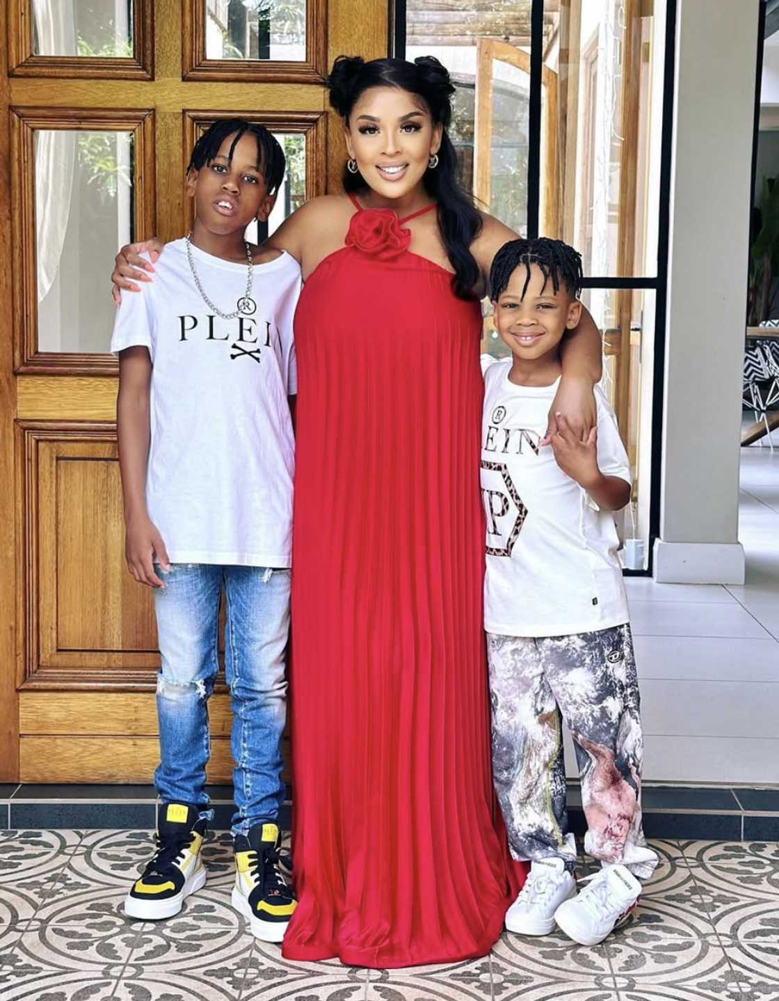 Nonku Williams gushed about her son Nonku Williams gushed about her son