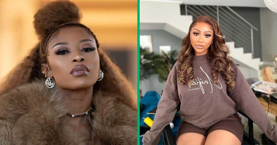 DJ Zinhle opened up about her friendship with Nadia Nakai