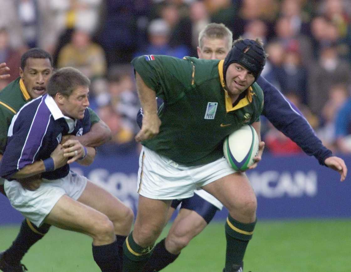Naka Drotske, Alan Tait, Scotland and South Africa.