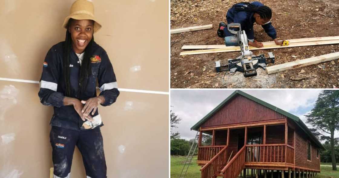 A young lady from Soweto is thriving with her carpentry company