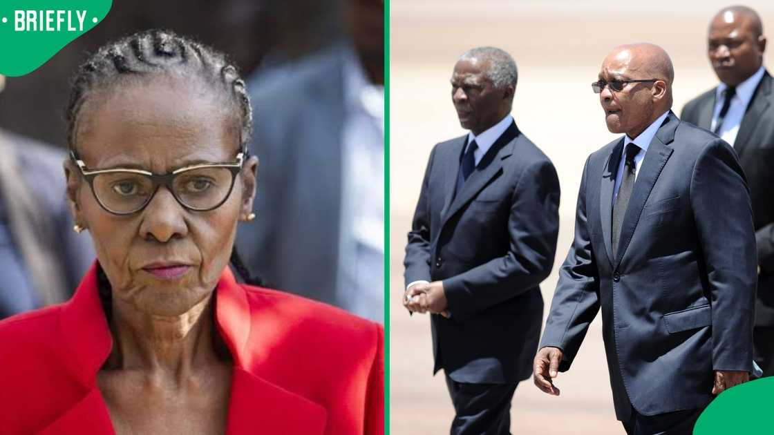 Jacob Zuma and Thabo Mbeki have lost their Constitutional Court bid to remove Justice Sisi Khampepe Jacob Zuma and Thabo Mbeki have lost their Constitutional Court bid to remove Justice Sisi Khampepe