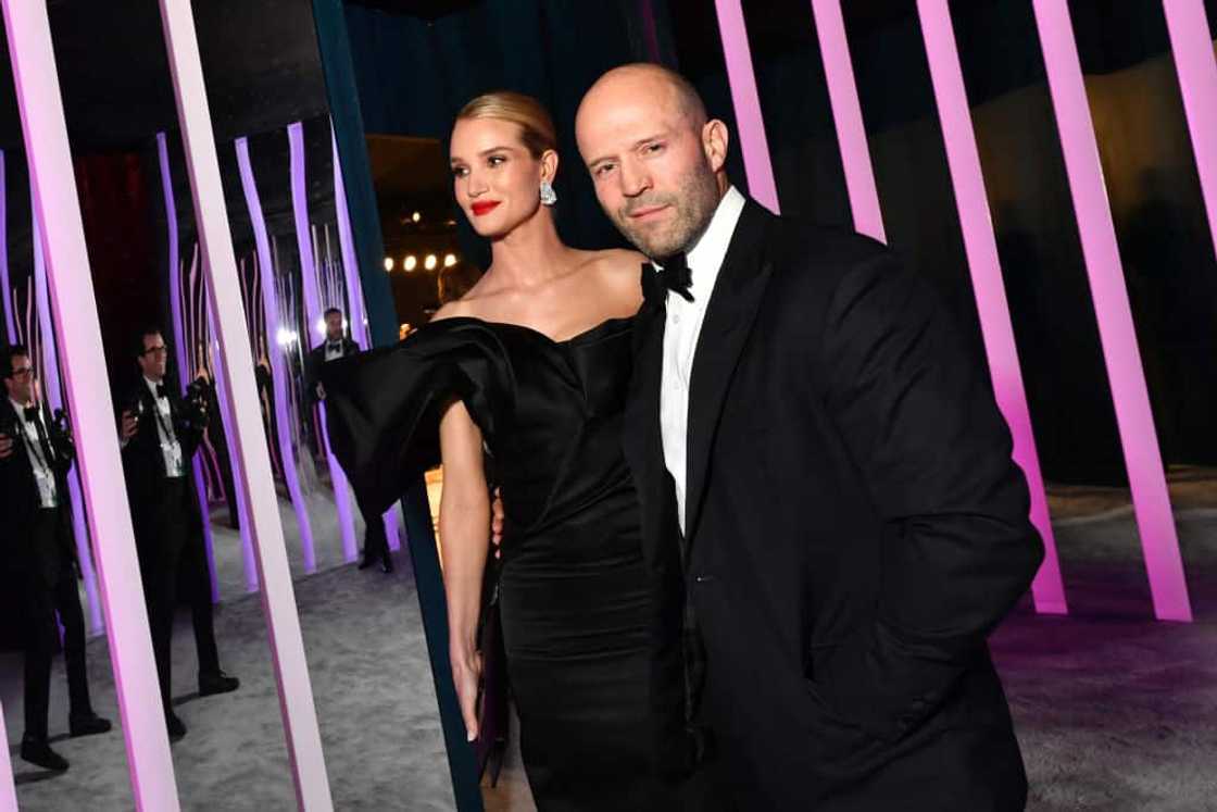 How did Jason Statham meet his wife?