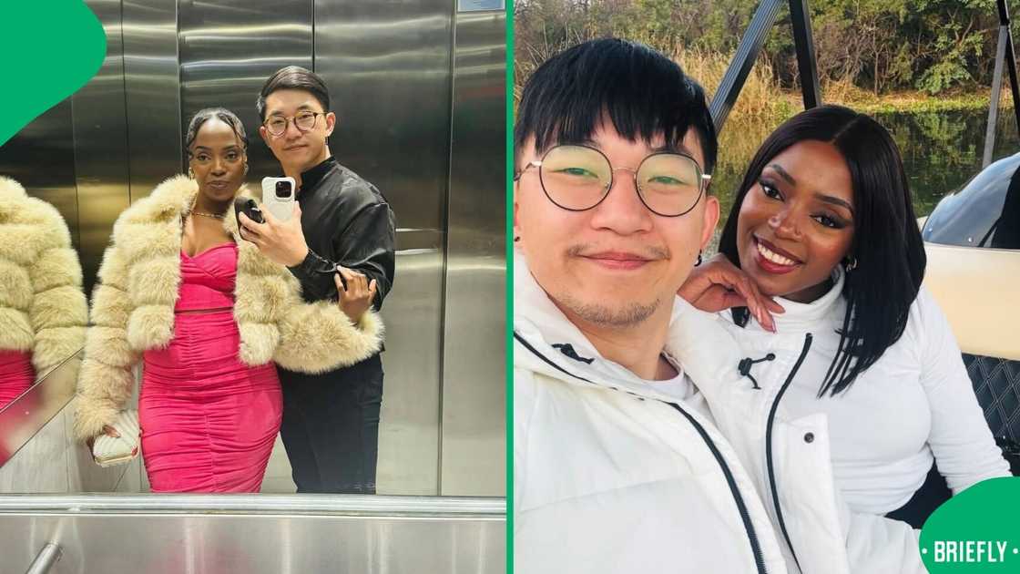 A Zulu makoti wowed South Africans with her traditional Chinese attire.