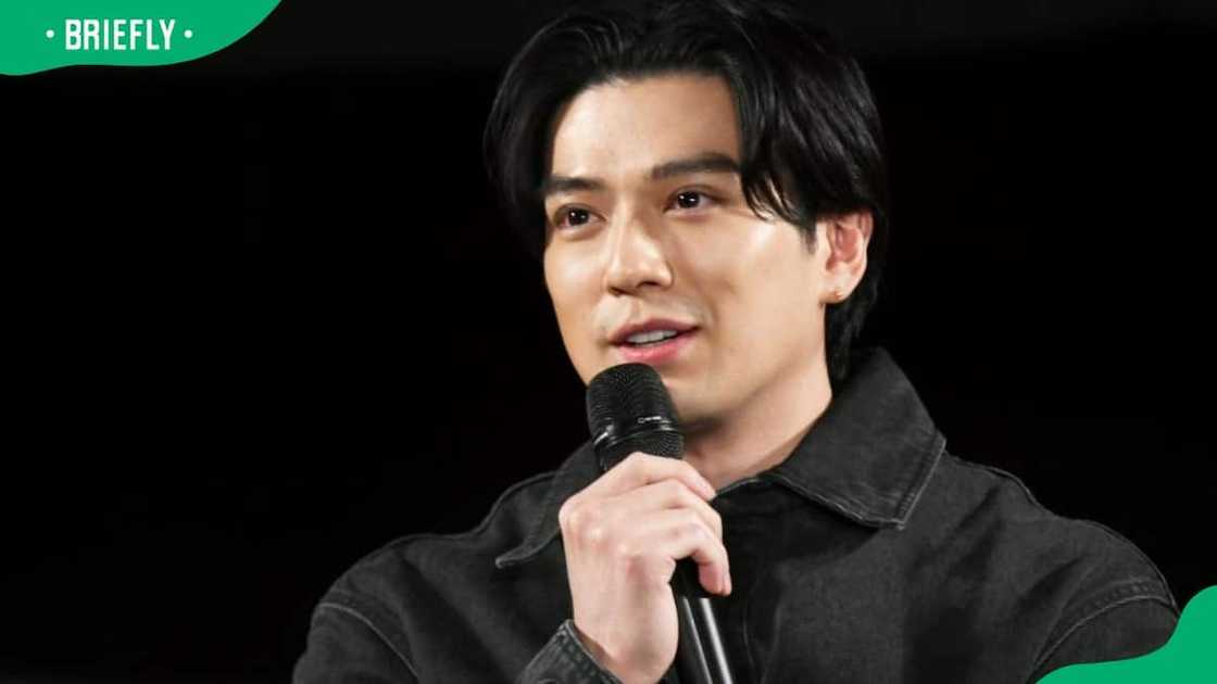 Mackenyu during the 2023 Tokyo Comic Con in Chiba, Japan