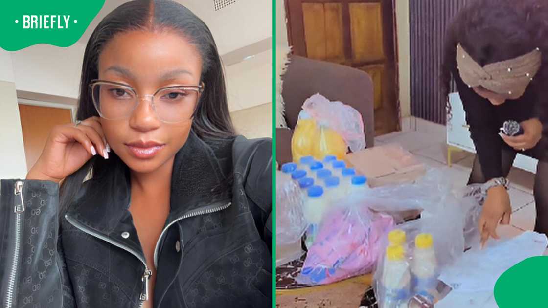 Zimbabwean woman's under-R700 Dairibord grocery haul impresses viewers