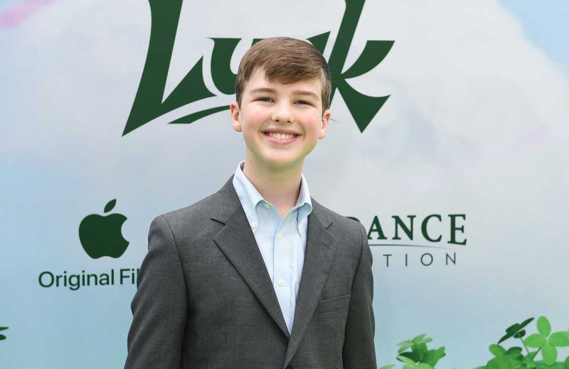 Iain Armitage at "Luck" world premiere held at Regency Village Theatre in Los Angeles Iain Armitage at "Luck" world premiere held at Regency Village Theatre in Los Angeles