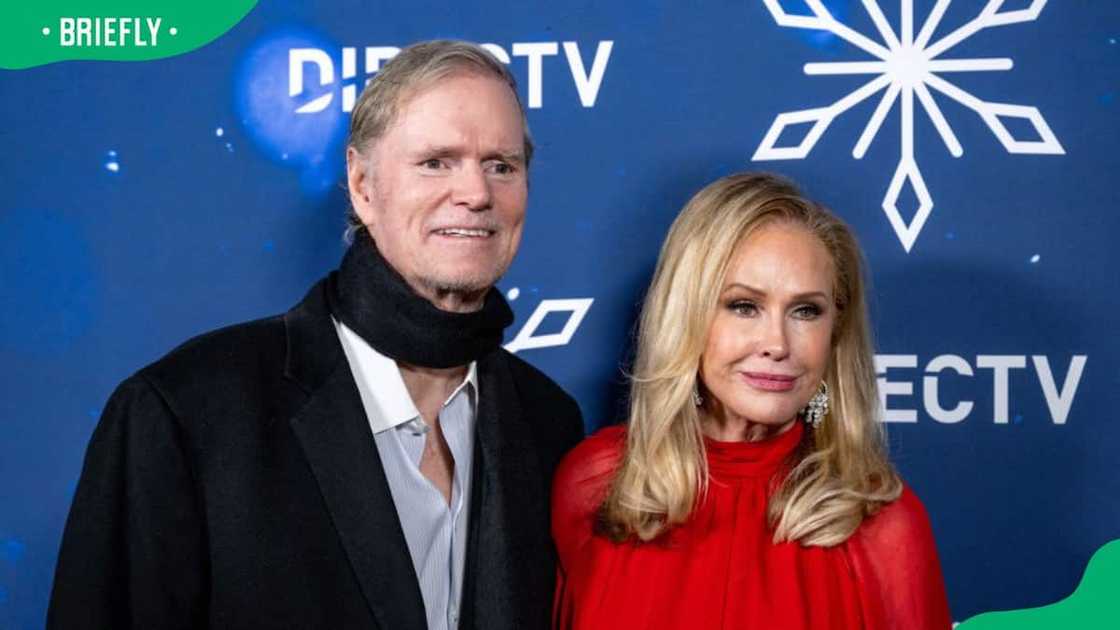 Kathy and her husband Rick Hilton attending a evening gala Kathy and her husband Rick Hilton attending a evening gala
