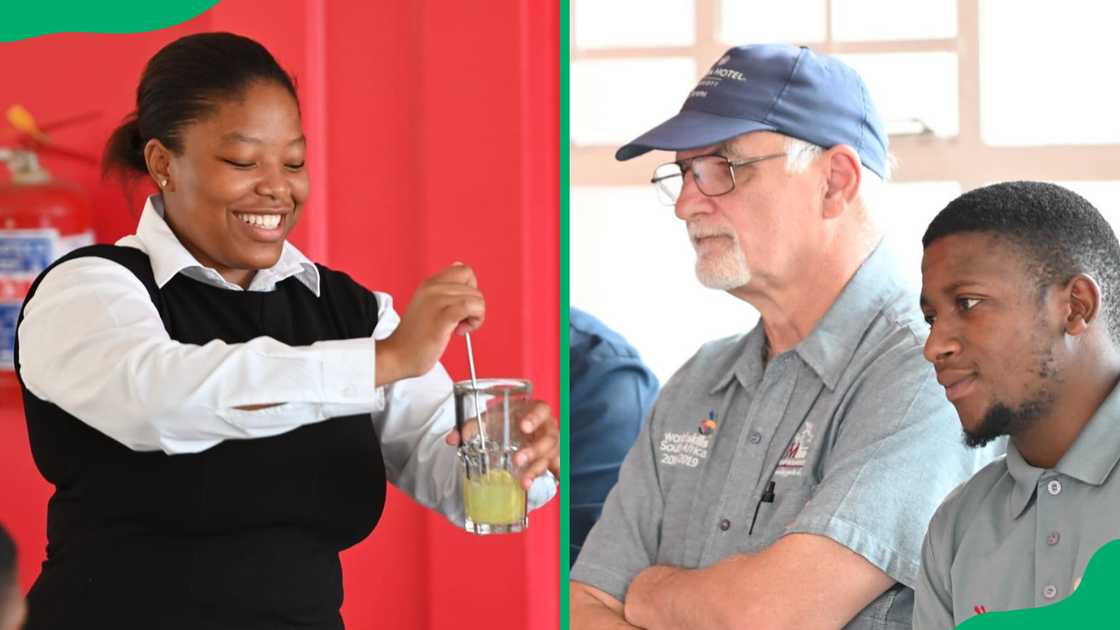 Majuba College students at a national competition