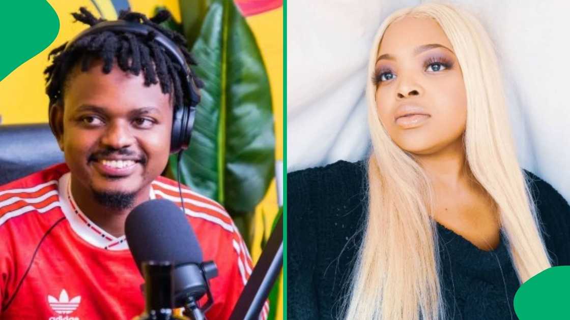 MacG's wife Naledi Monamodi catches stray after his Minnie Dlamini slander MacG's wife Naledi Monamodi catches stray after his Minnie Dlamini slander